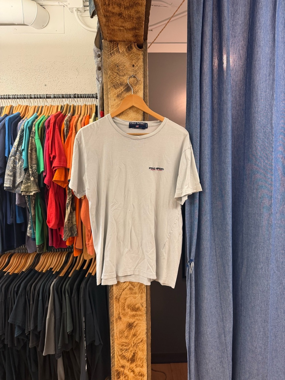 Vintage polo sport white t-shirt